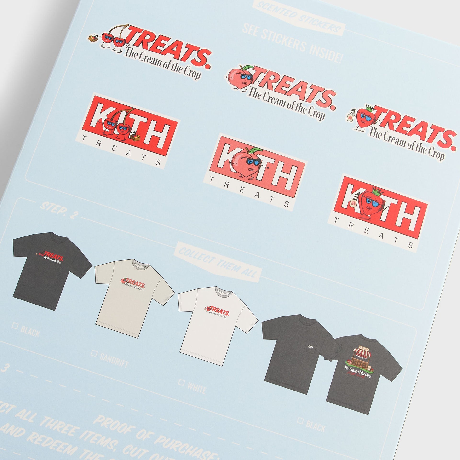 Kith Treats Cherry Classic Logo Tee - Black