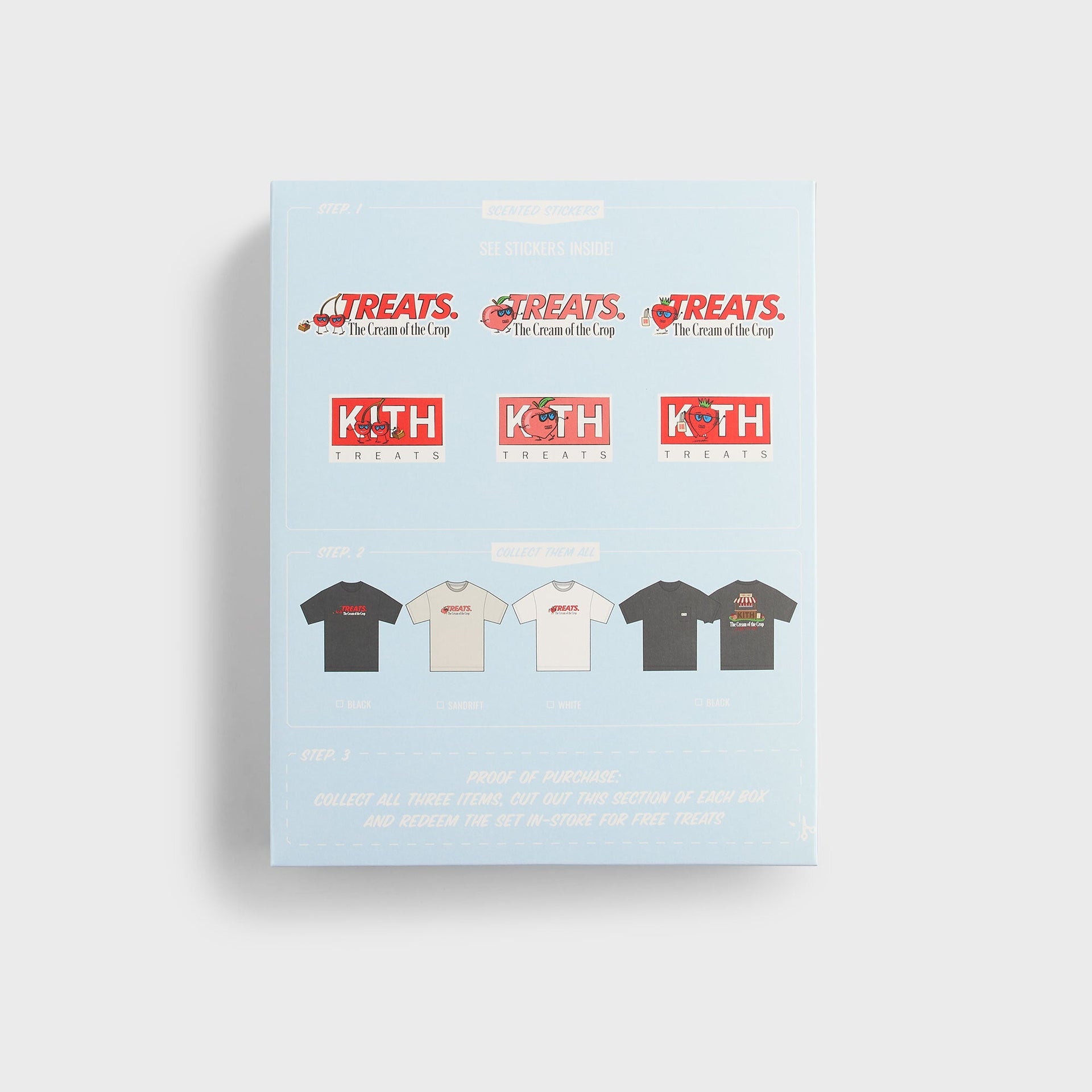 Kith Treats Strawberry Classic Logo Tee - White