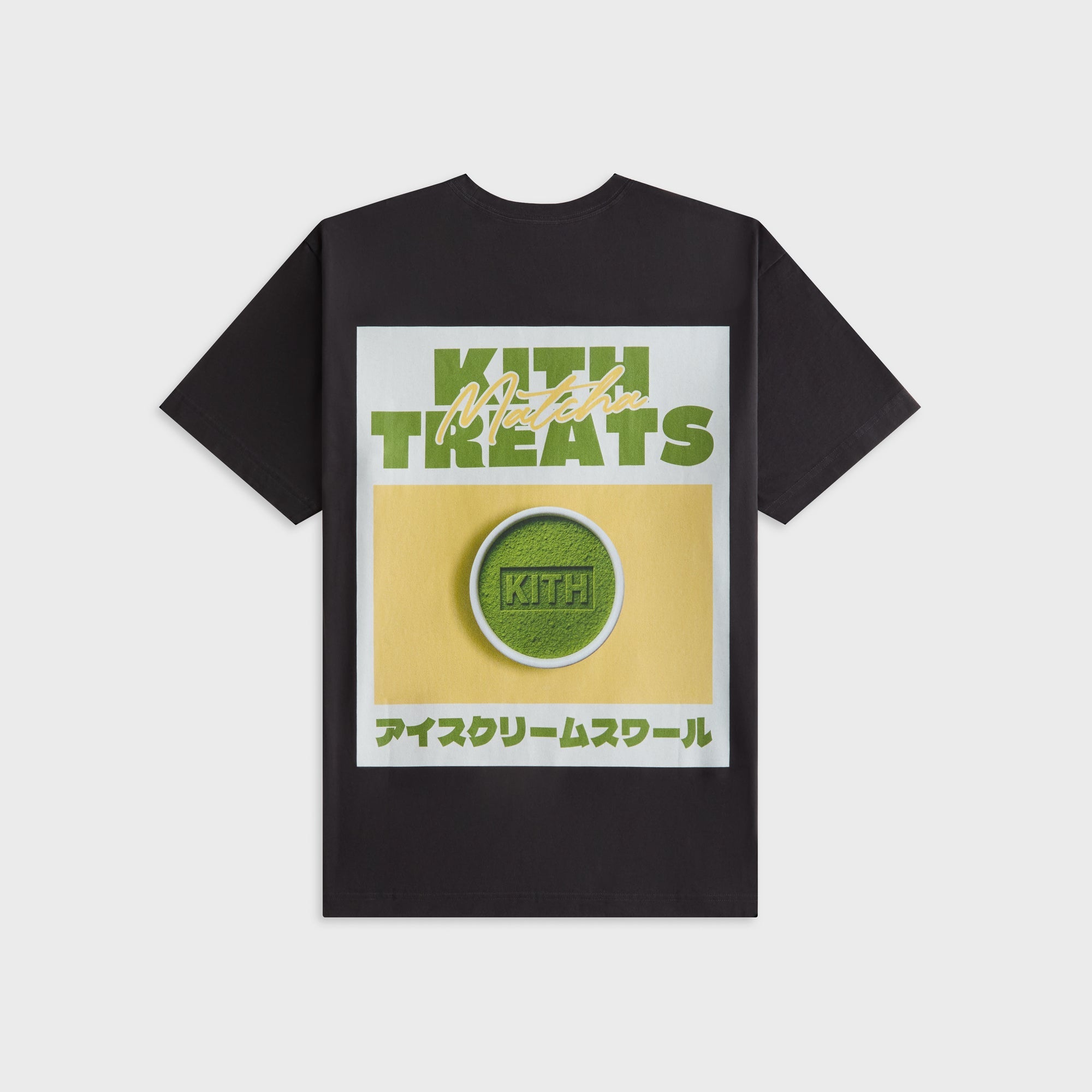 Kith Treats Matcha Poster Tee - Black