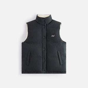 Erlebniswelt-fliegenfischenShops Women Lewis Padded Reversible Pinstripe Vest - Stadium