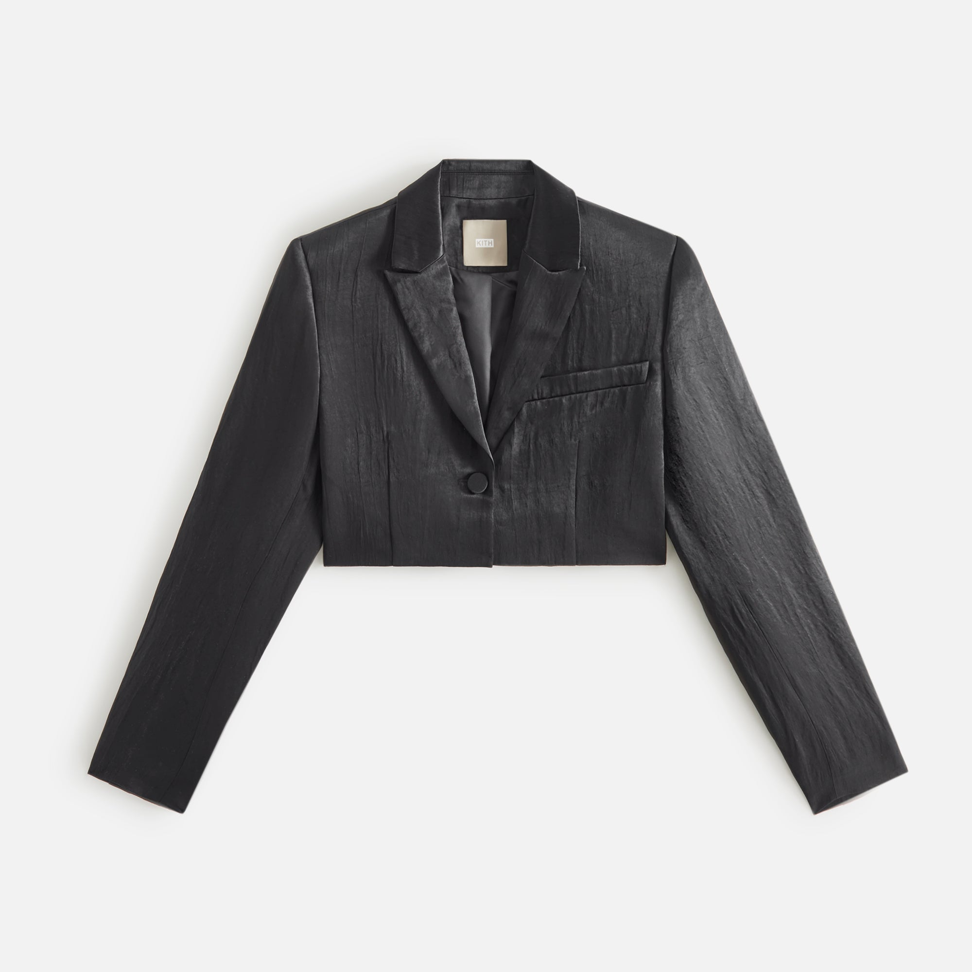 Stretch twill crop zip-up jacket - Casablanca - Women