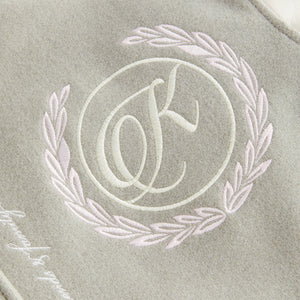 Kith Women Campbell Cropped Varsity Jacket - Culver
