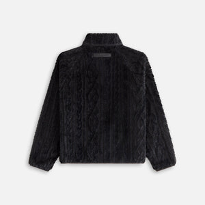 Kith Women Grayson Cable Sherpa Jacket - Black PH