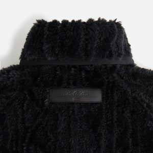 Kith Women Grayson Cable Sherpa Jacket - Black PH