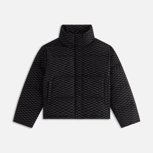 Kith Women Wynne Monogram Convertible Puffer - Black