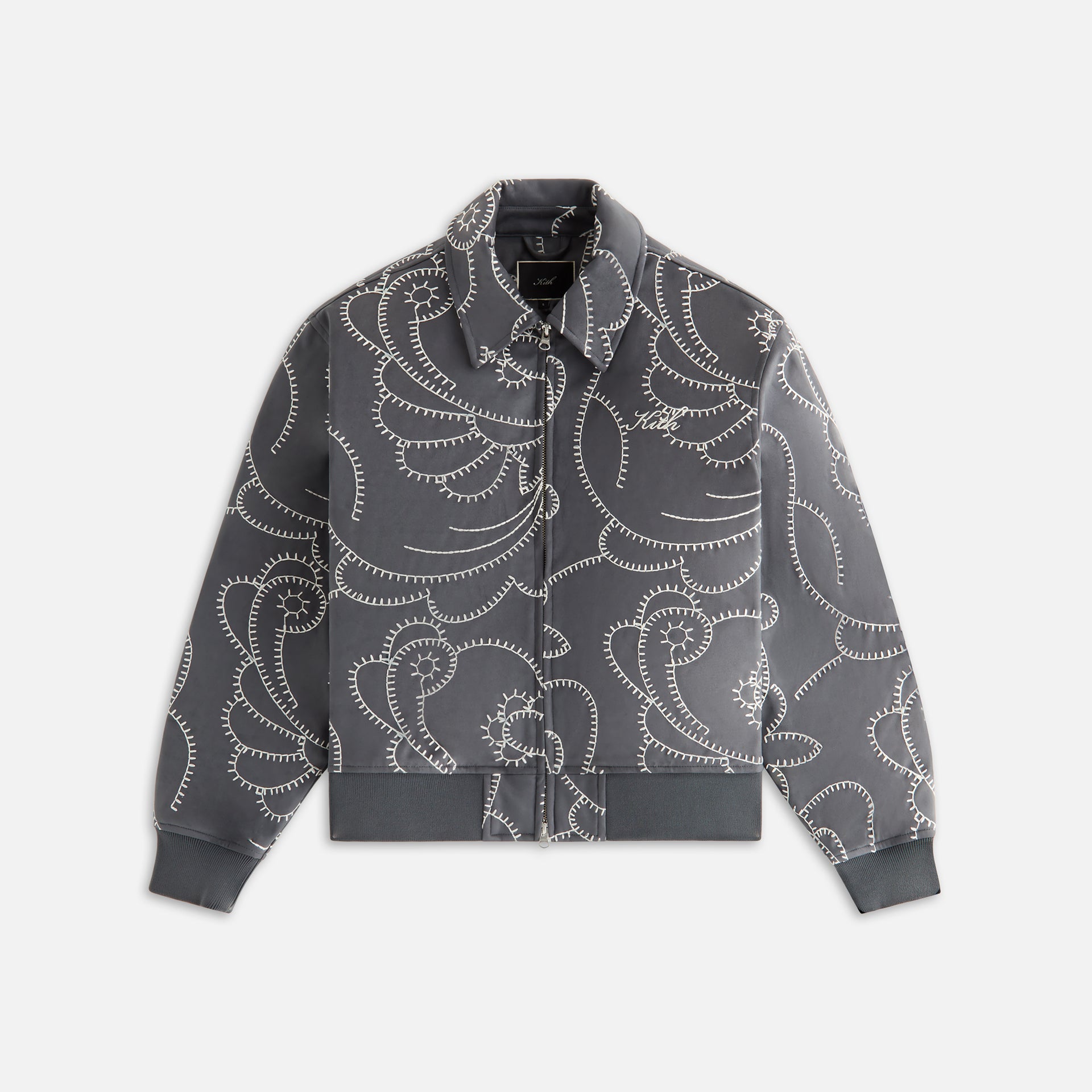 Kith Women Brisa II Blanket Stitch Bomber - Asteroid