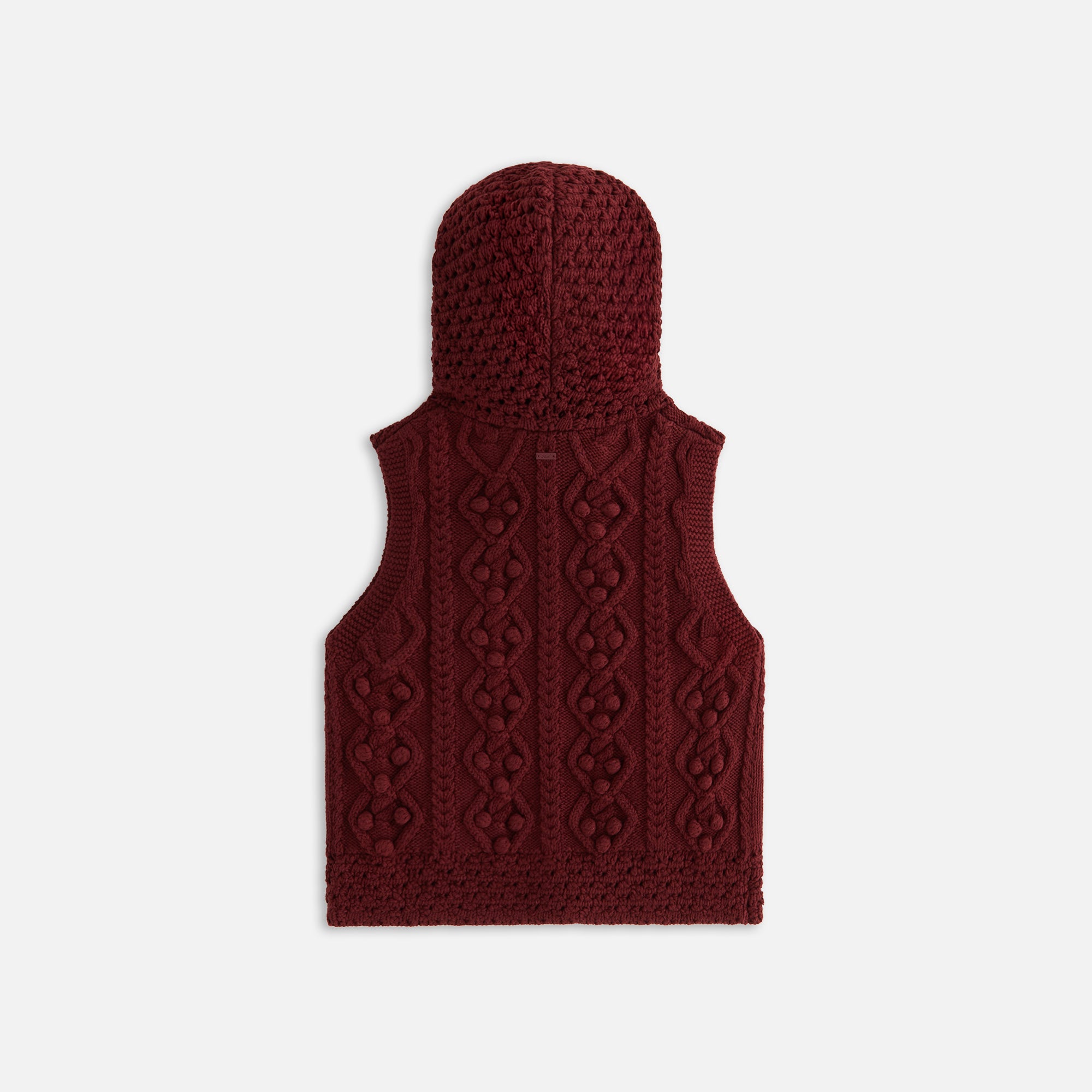 トップス NOUNLESS FUR LIKE WARM KNIT VEST FUR LIKE WARM KNIT VEST – NOUNLESS
