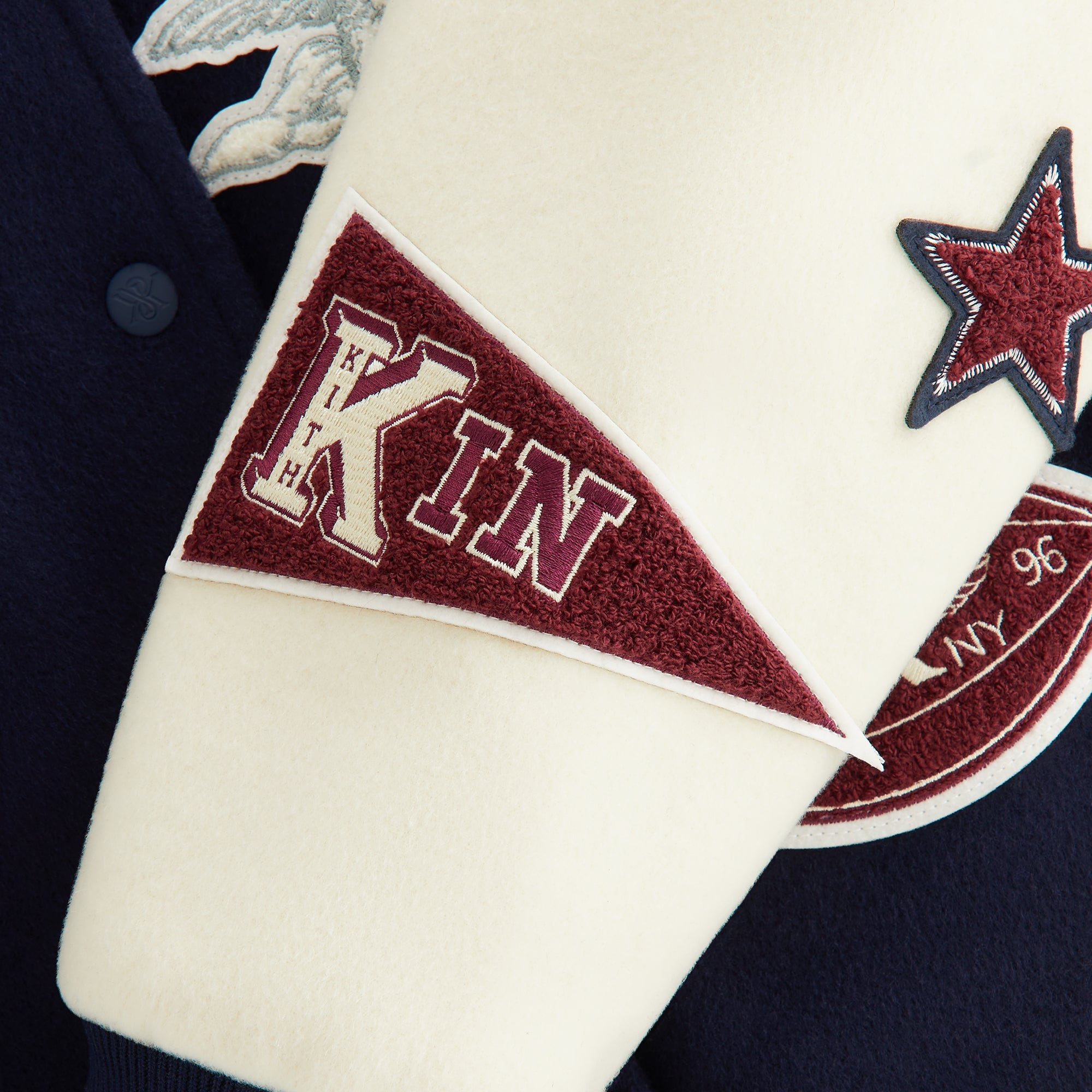 【美品】KITH ラガーシャツ ラガーシャツ KITH NYC(キスニューヨークシティ) トップス