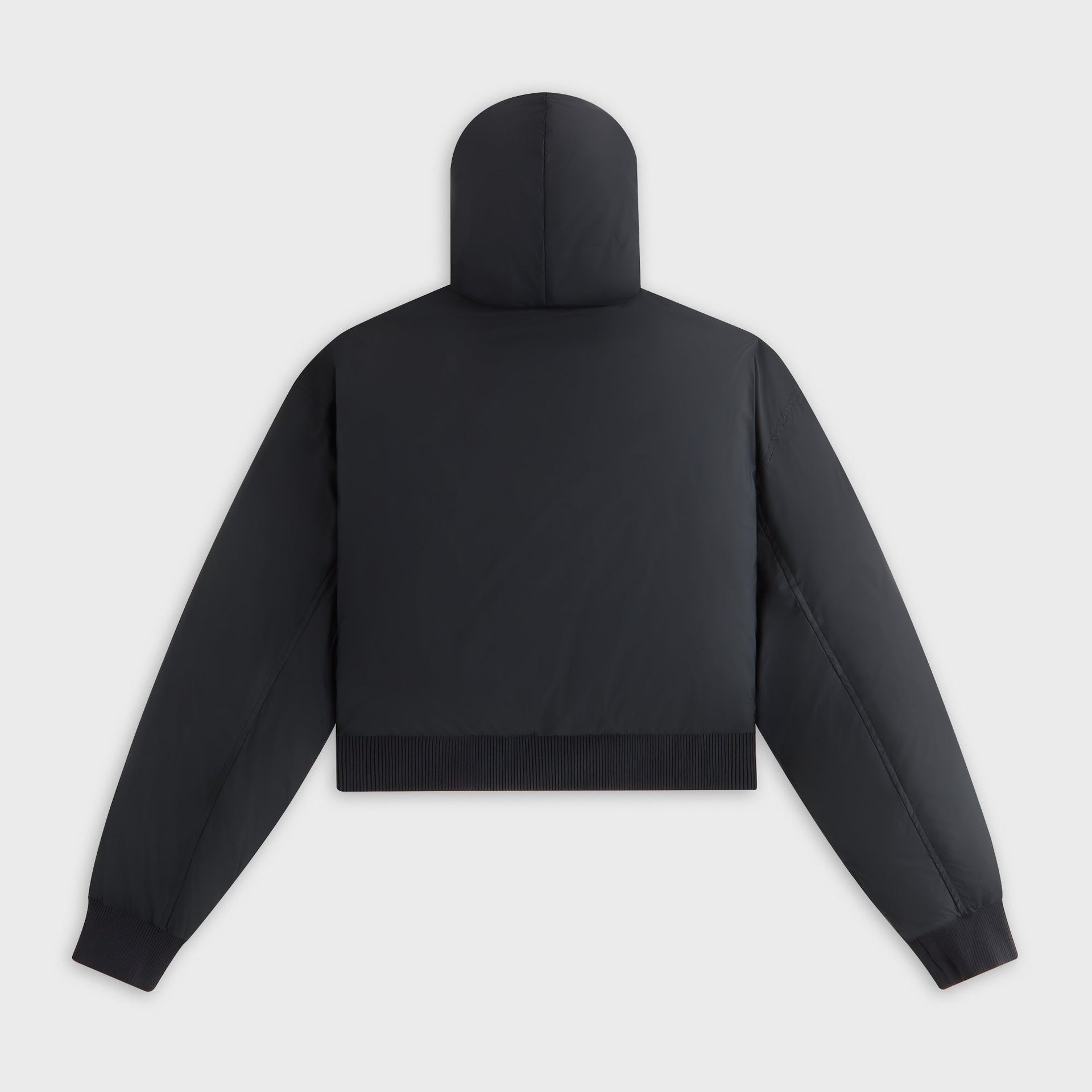 Kith Women Bex Cropped Nylon Puffer - Black - PH