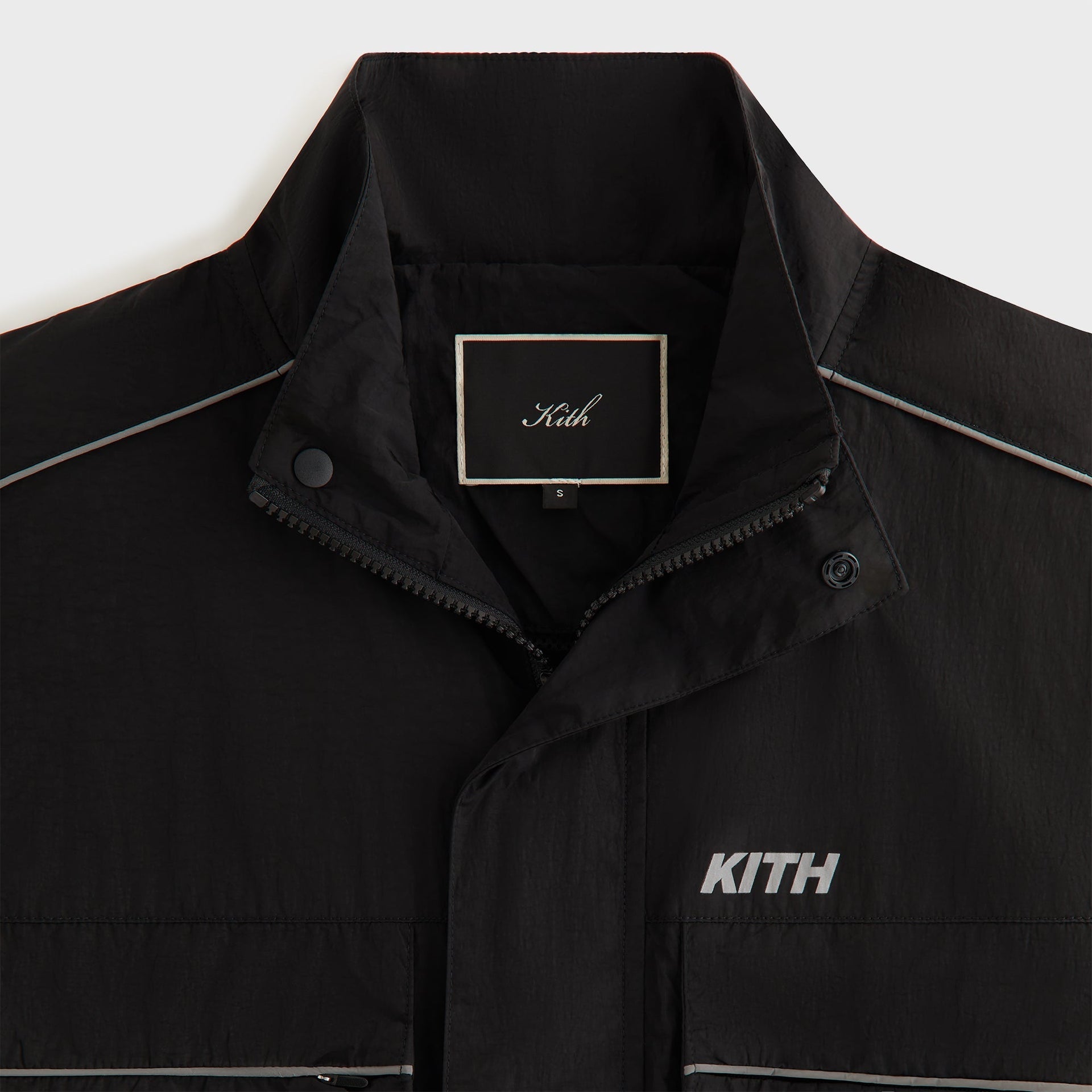 Kith Women Lowen Nylon Track Jacket - Black - PH