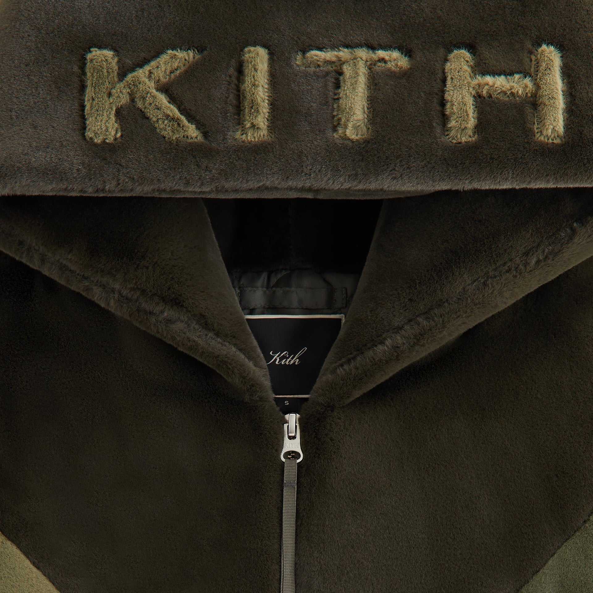 Kith Women Toshi III Faux Fur Pinwheel Bomber Jacket - Monarch - PH