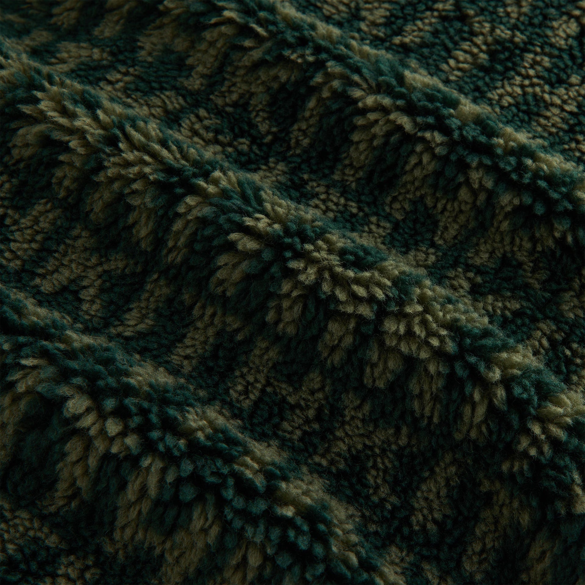 Kith Women Sylas Sherpa Monogram Zip Hoodie - Stadium - PH