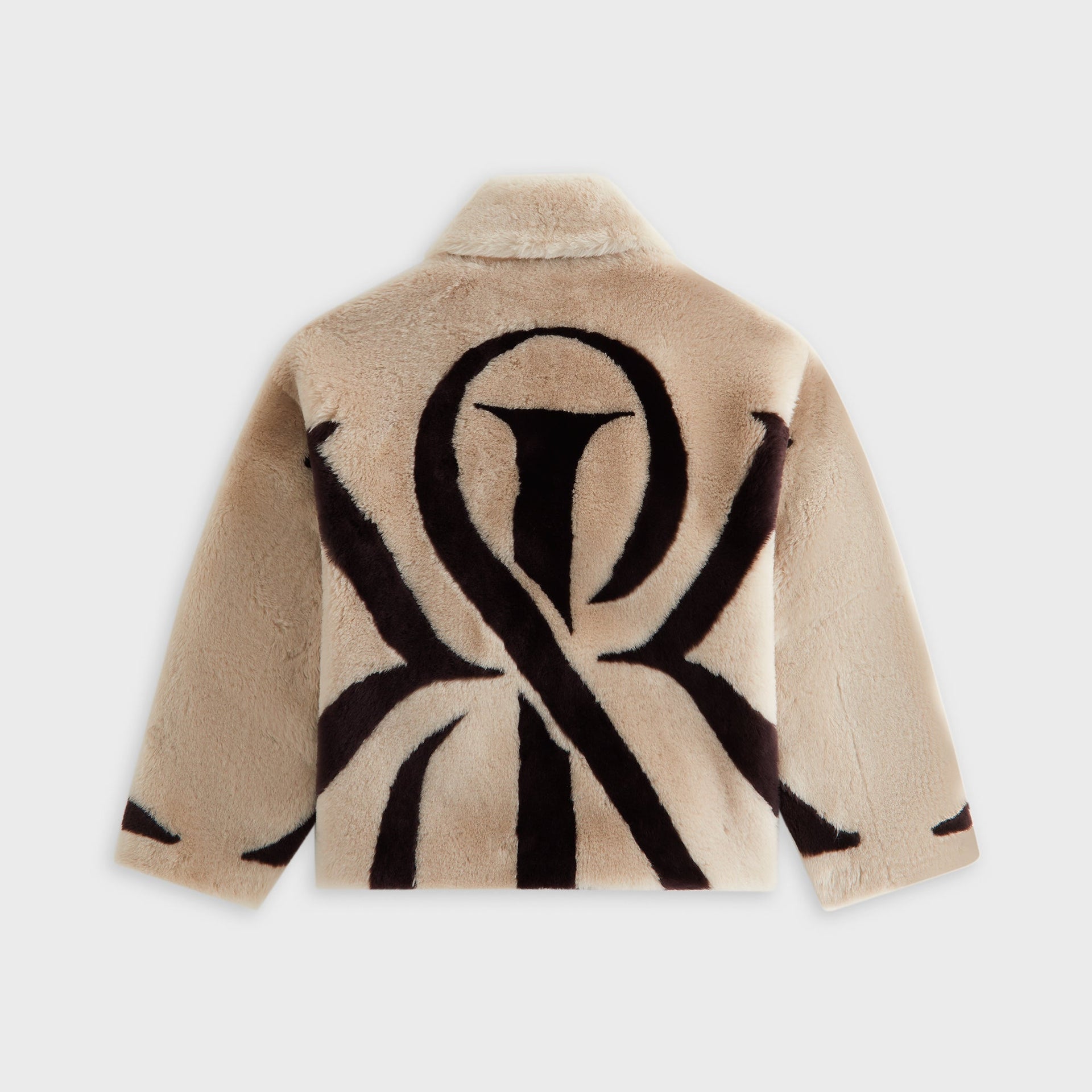 Kith Women Waylon II Shearling Crest Jacket - Waffle - PH