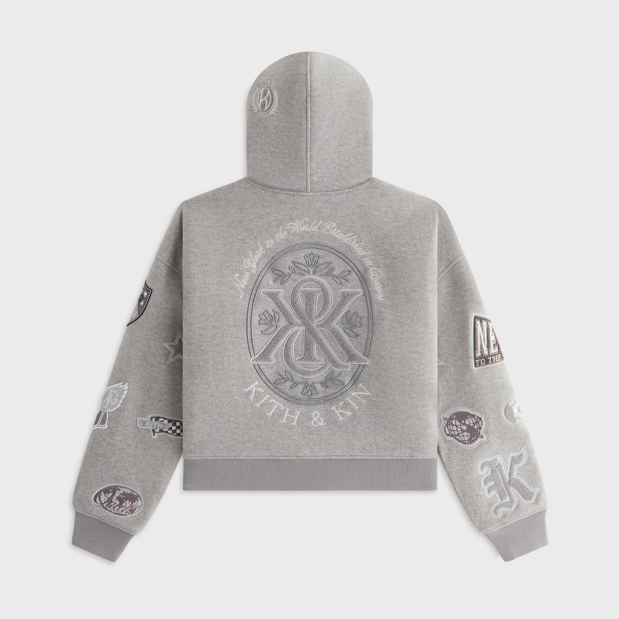 Kith Women Miyo Melton Hooded Jacket - Hallow