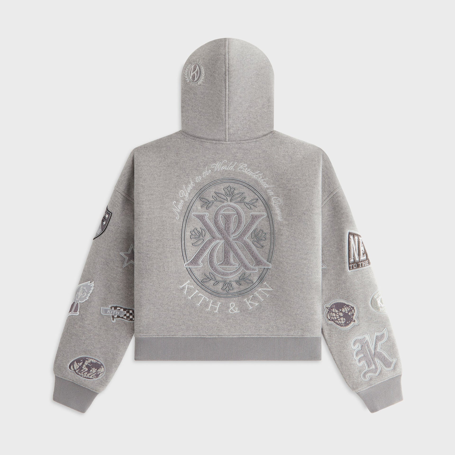 Kith Women Miyo Melton Hooded Jacket - Hallow - PH