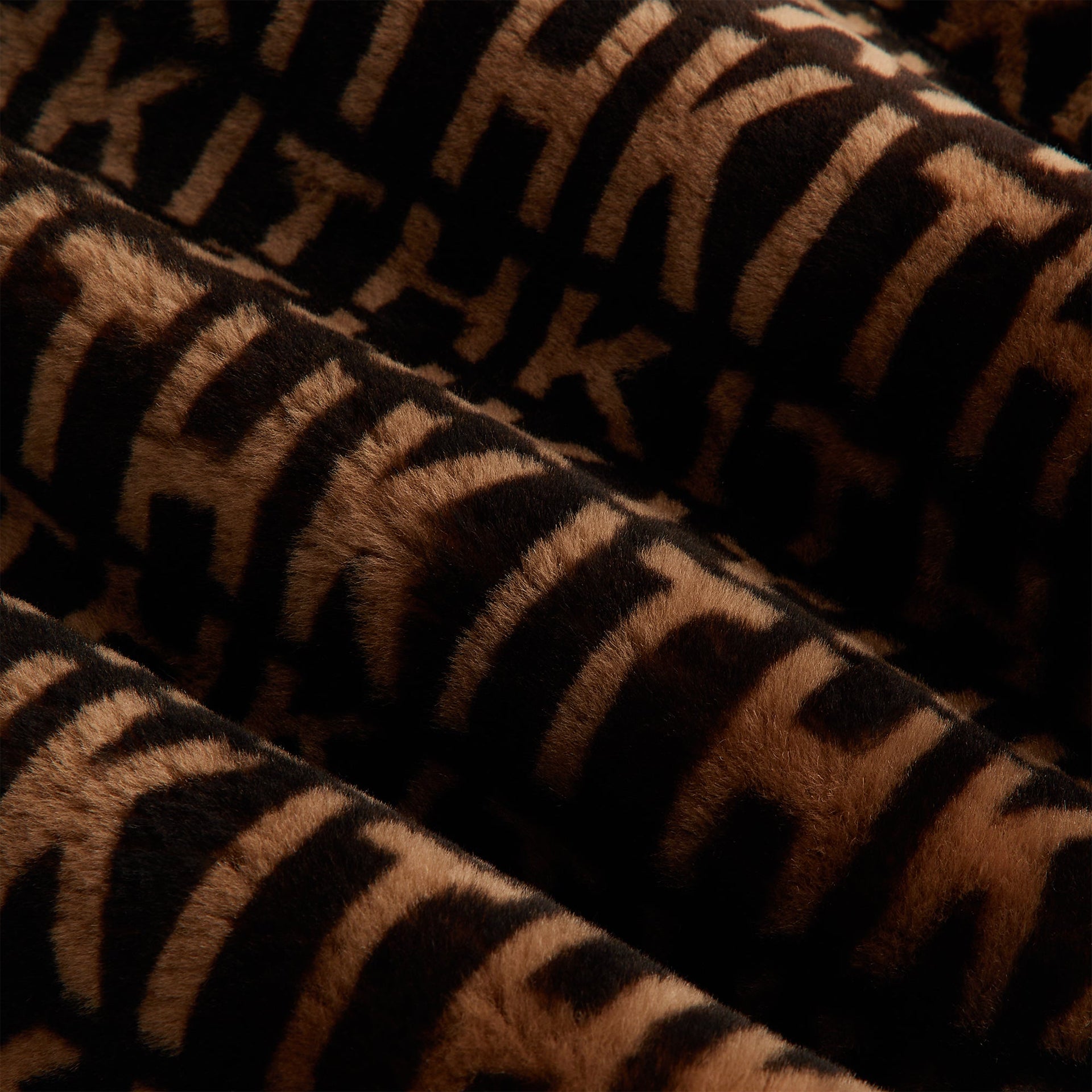 Kithmas Women Monogram Shearling Coat - Legacy