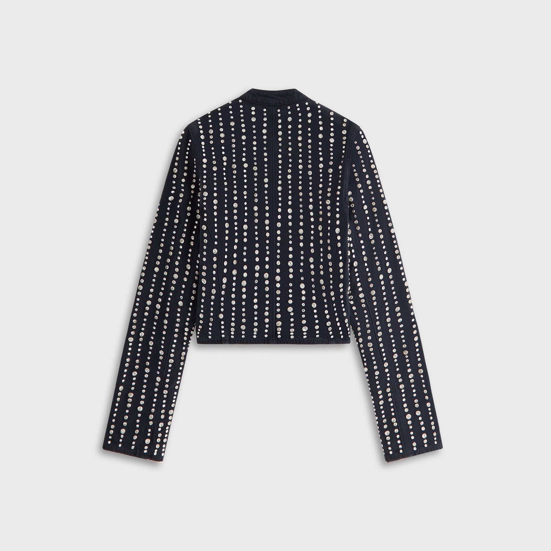 Lisa for Kith Women Deion Studded Denim Jacket - Black