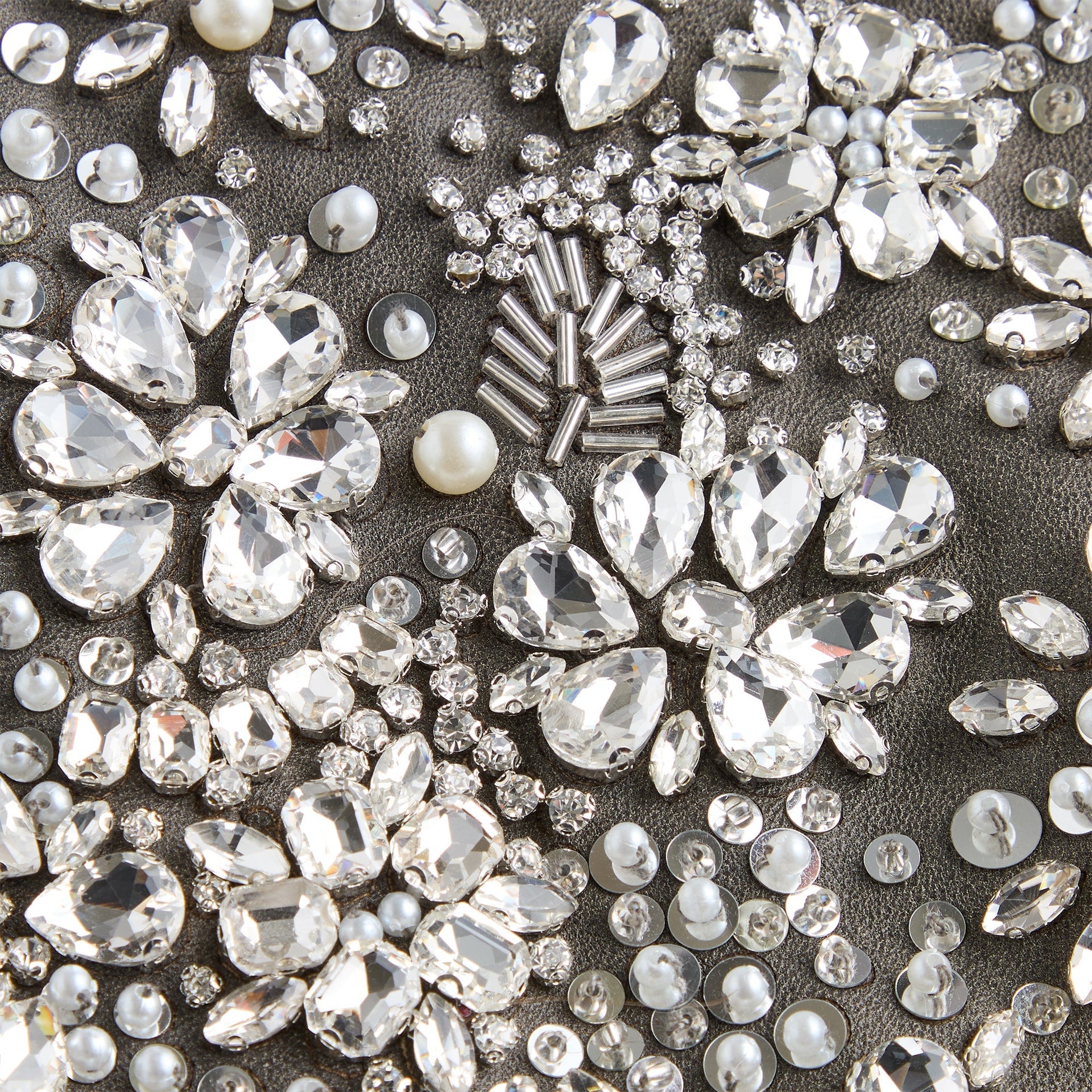 Lisa for Kith Women Brei Embellished Bolero Jacket - Tin - PH