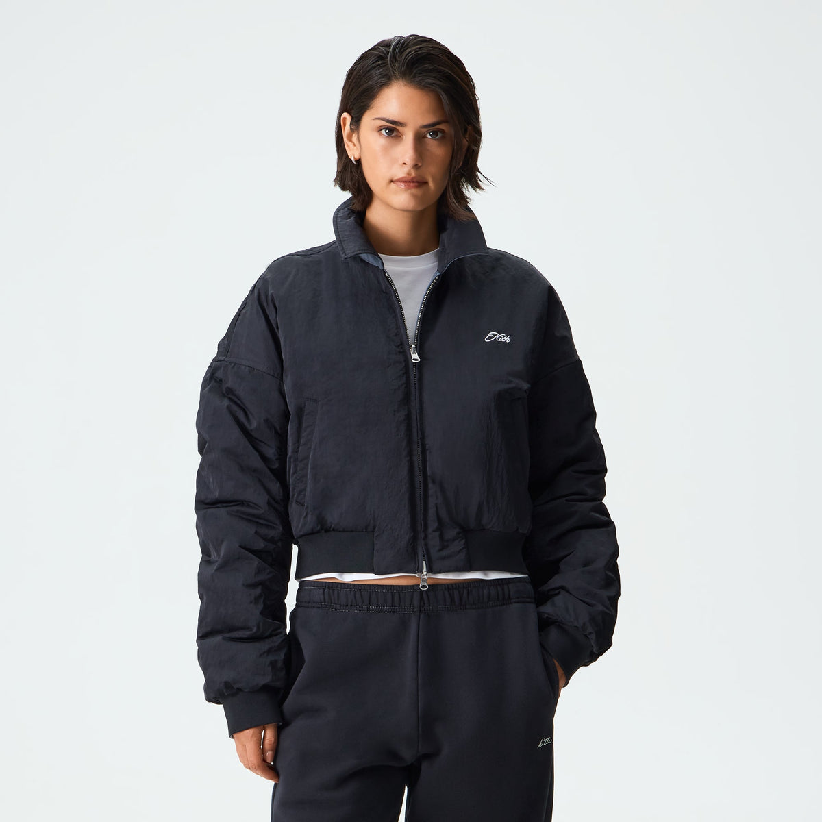 Kith Women Rydan Reversible Bomber Jacket - Asteroid