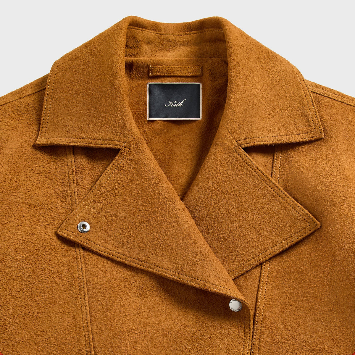 Kith Women Weslan Suede Biker Jacket - Branch - PH