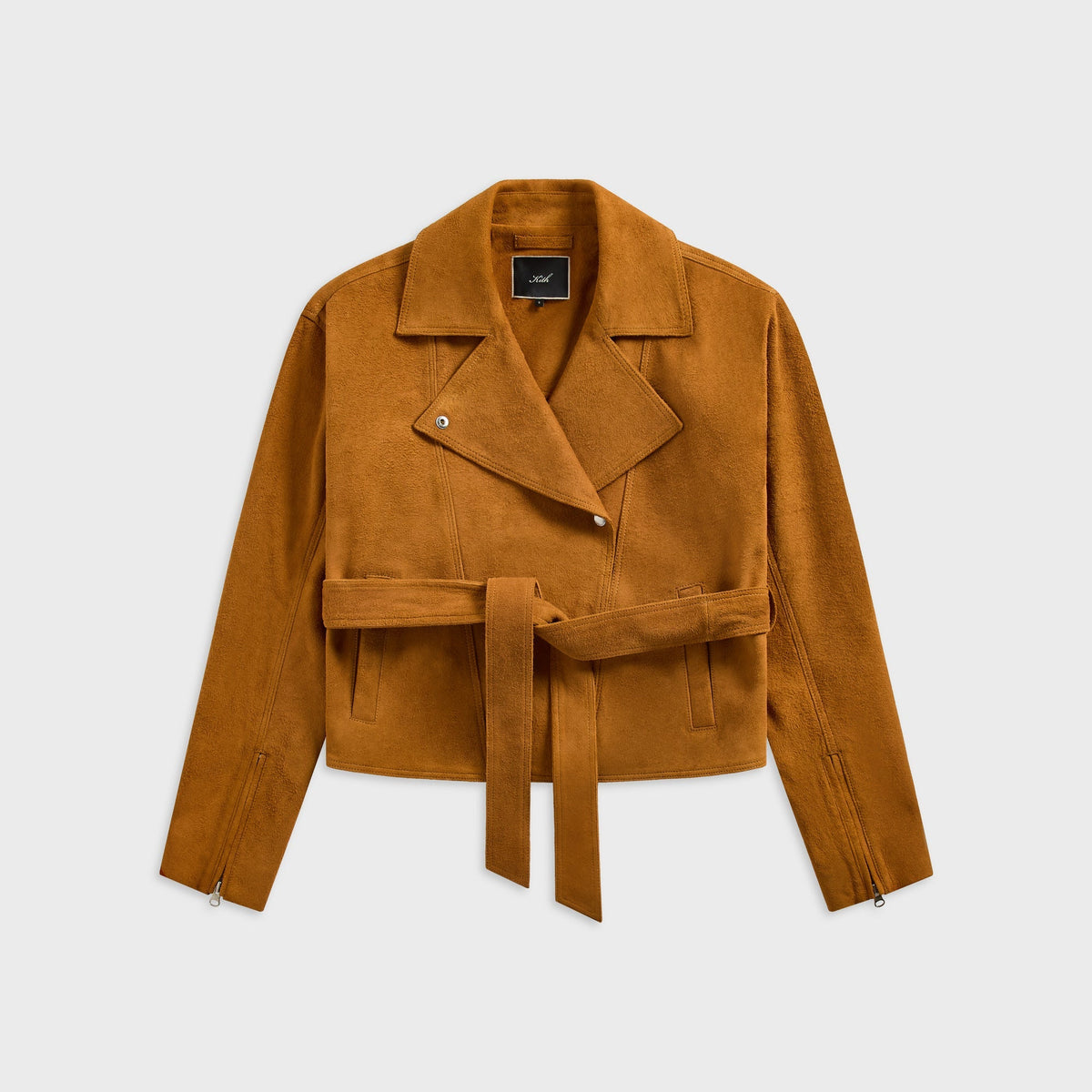 Kith Women Weslan Suede Biker Jacket - Branch - PH