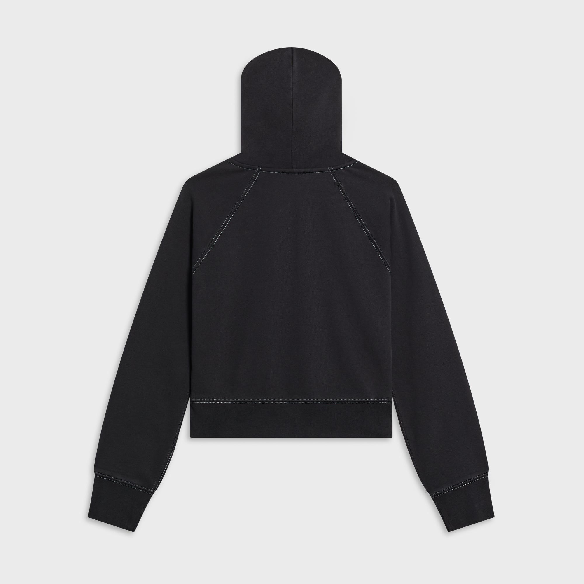 Kith Women Mikol Half Zip Hoodie - Black Beauty