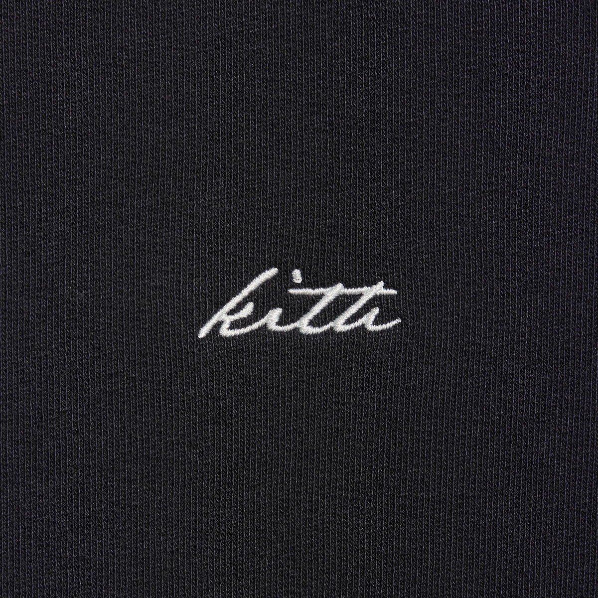 Kith Women Mikol Half Zip Hoodie - Black Beauty