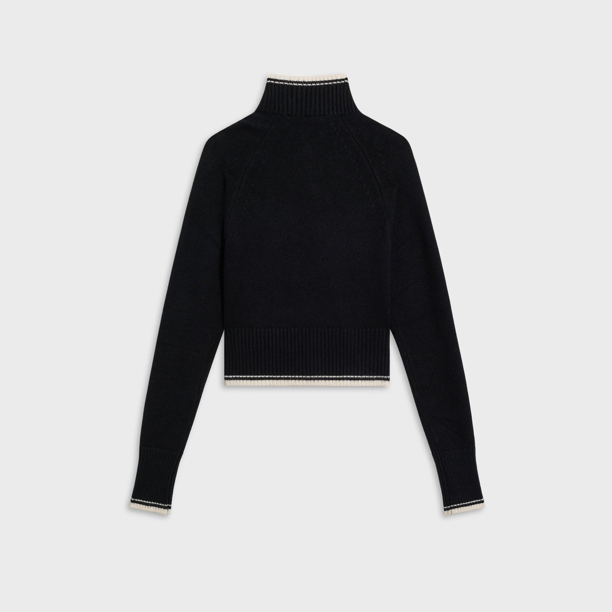 Kith Women Ina II Asymmetrical Sweater Zip - Black - PH