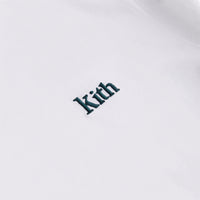 Kith Women Lucy II Cropped Long Sleeve Tee - White