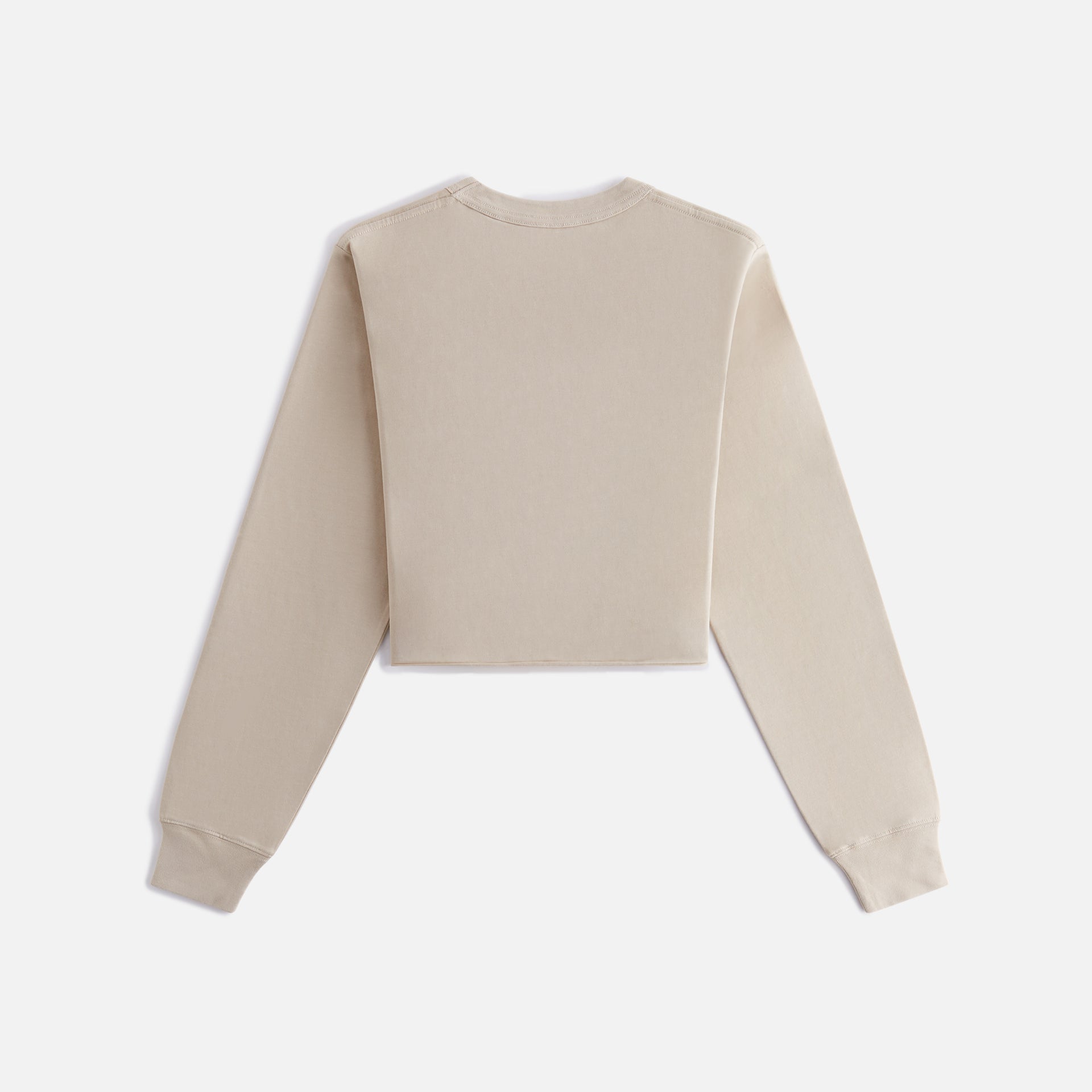 Kith Women Lucy Cropped Long Sleeve II Tee - Bare