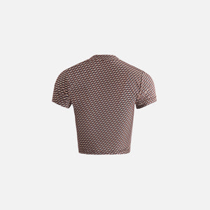 Kith Women Mulberry Sheer Monogram Tee - Canvas