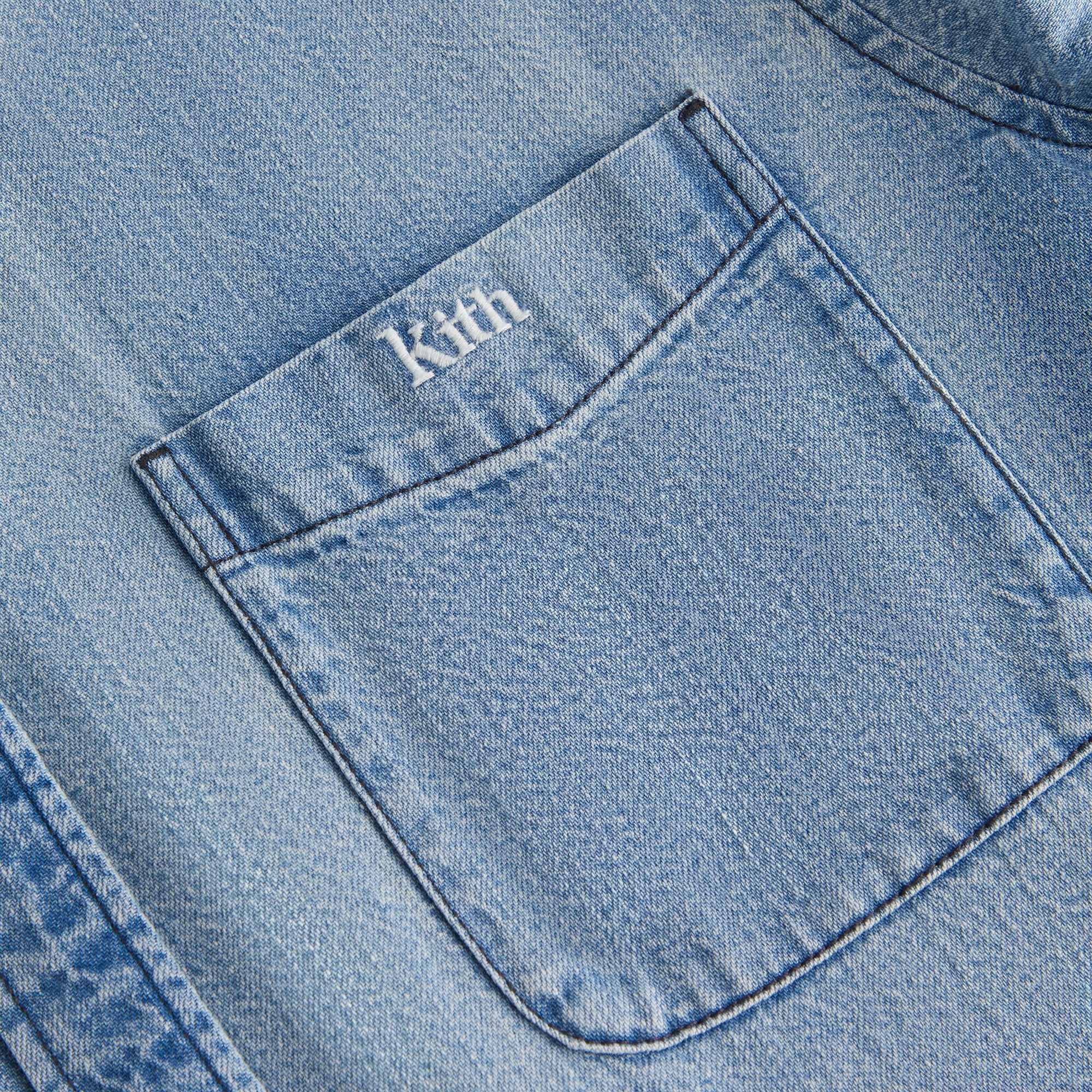 【KITH】Kith Women Ora II デニムシャツ 関税・送料込み Kith Women Ora II Denim Shirt - Harper Mid Wash