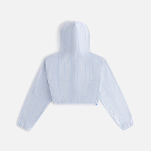 Kith Women Clovis Logo Stripe Hoodie - Orbit