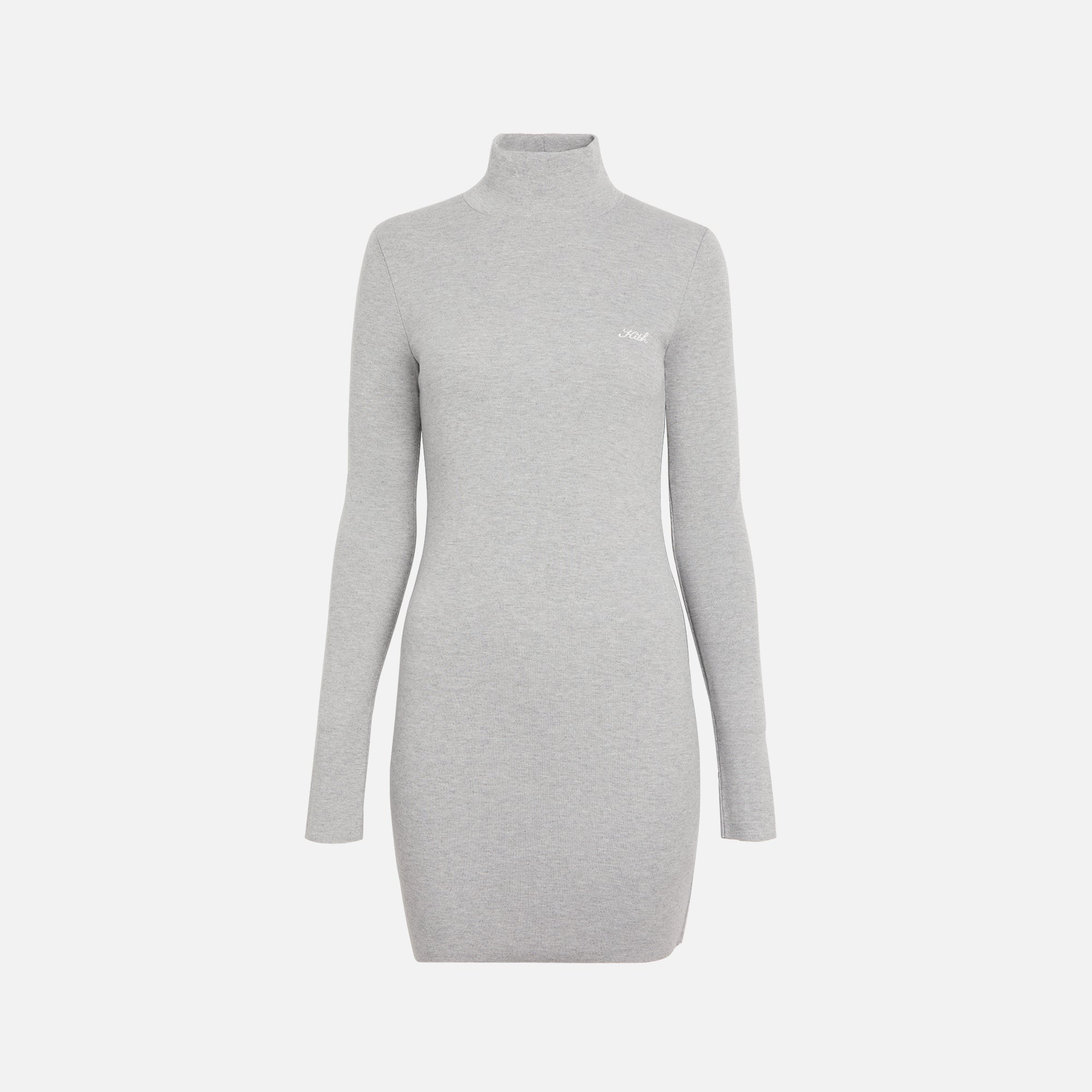 Steel Heather Gray - OdoiporikonShops Women Brier Turtleneck Mini