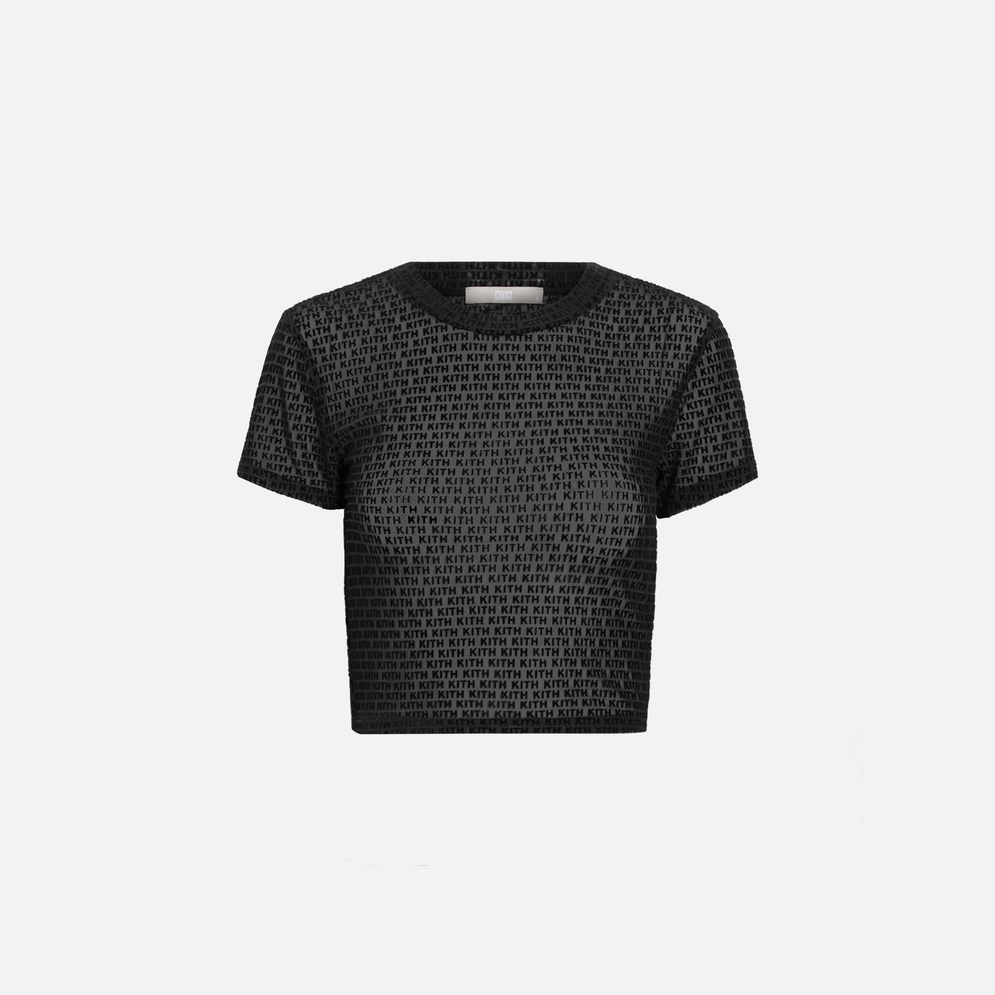 Kith Women Mulberry III Mesh Tee - Black