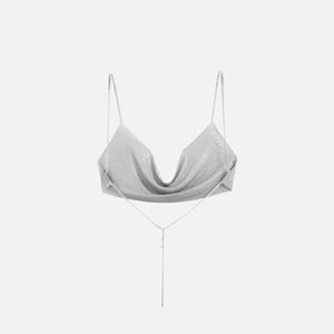 Kith Women Dana Chainmail Cowl Bra - Silver