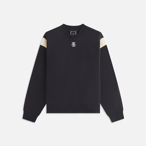 UrlfreezeShops Women Asher II Crest Crewneck - Black