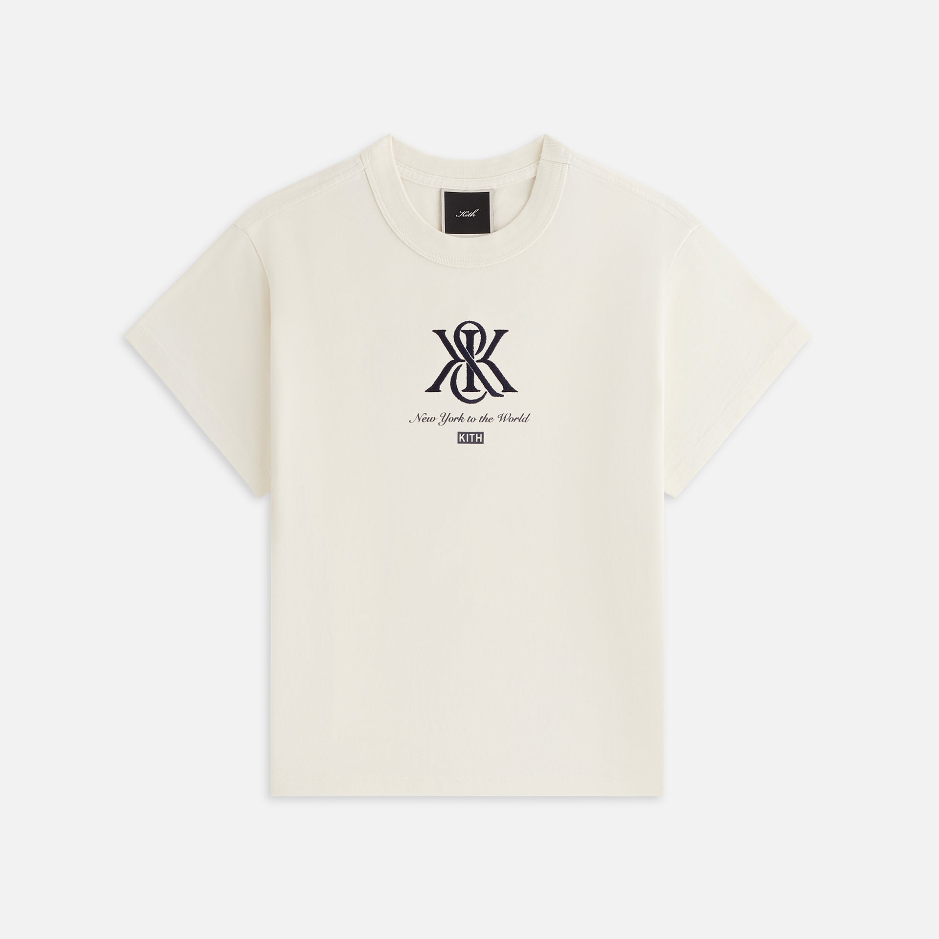 Kith Women Mulberry Crest Vintage Tee - Muslin