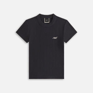 Kith Women Mulberry IV Pointelle Tee - Black