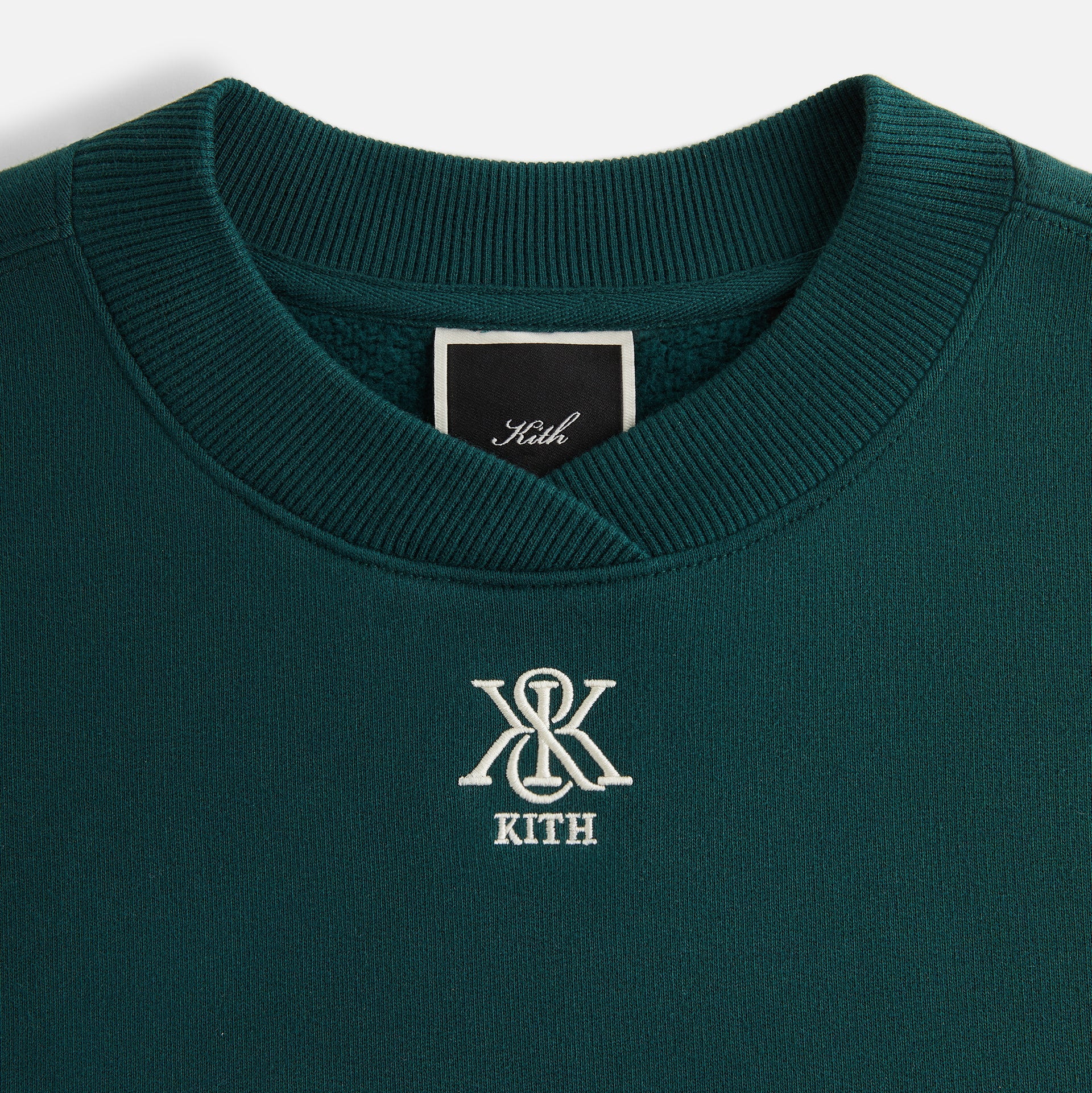 Kith Women Asher II Crest Crewneck - Chronicle