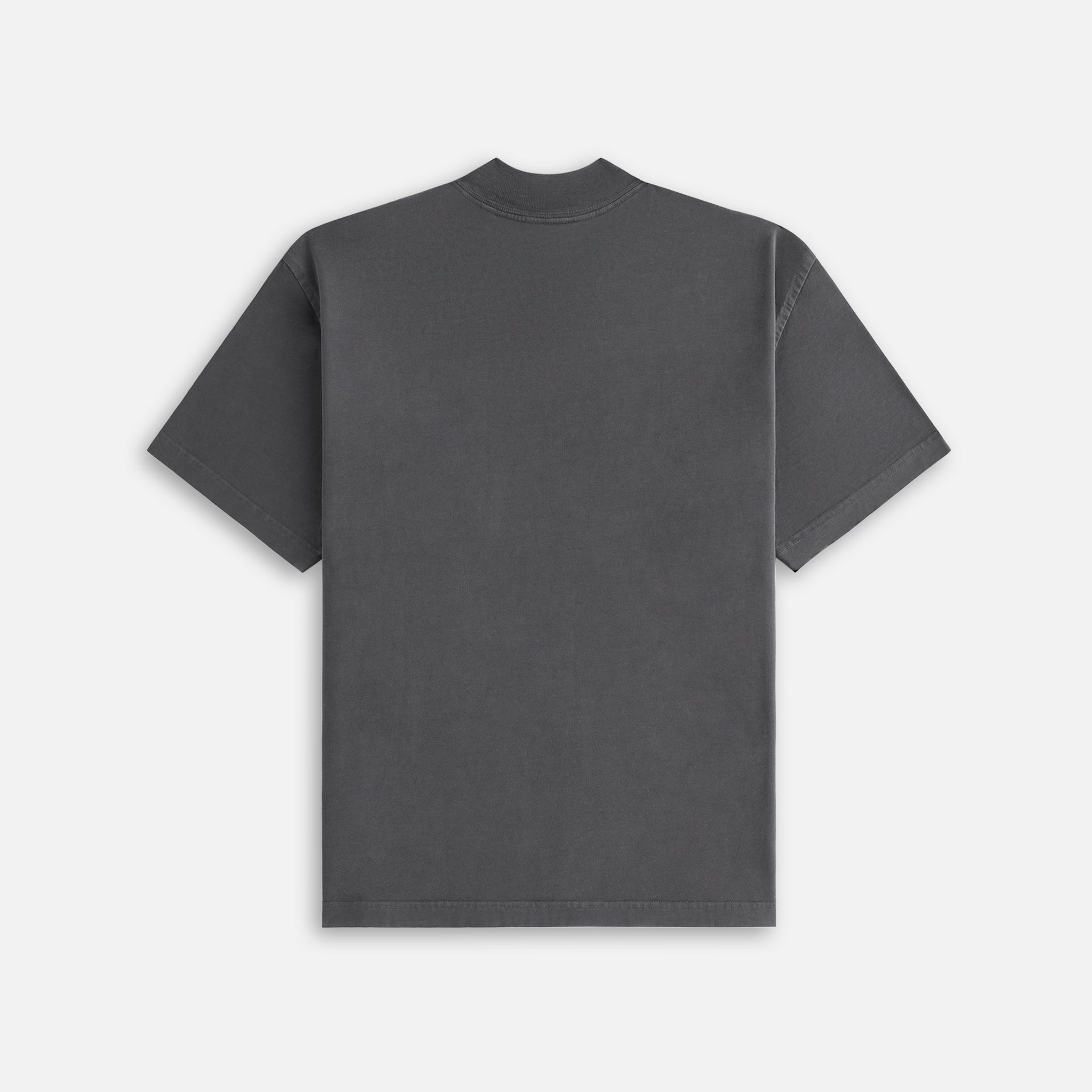 Kith Women Mock Neck Vintage Sueded Tee - Black