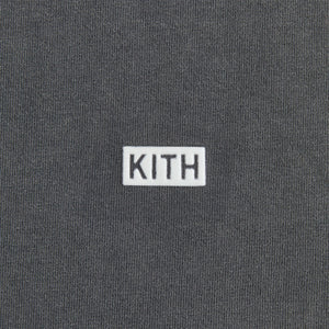 Kith Women Mock Neck Vintage Sueded Tee - Black