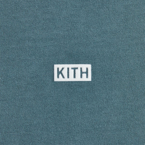 Kith Women Mock Neck Vintage Sueded Tee - Anchor