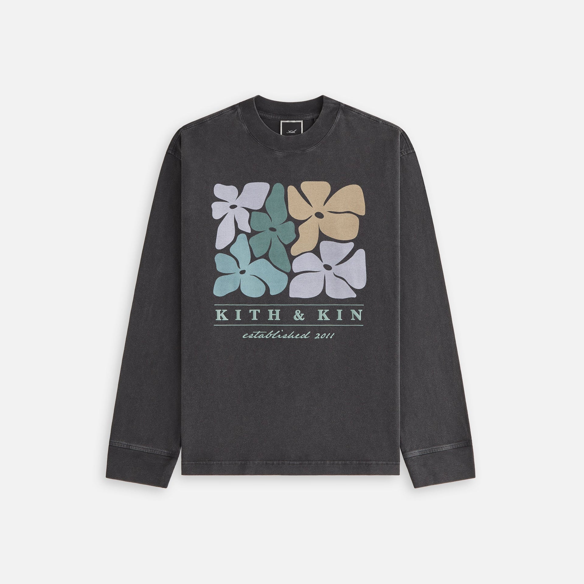 Kith Women Kith & Kin Floral Oversized Sonoma Long Sleeve - Black PH