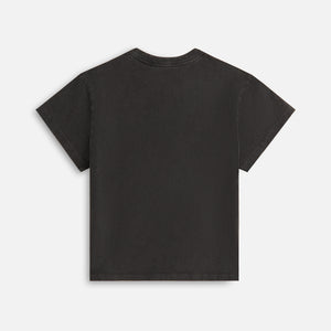 Kith Women for the New York Knicks Script Vintage Mulberry Tee - Black