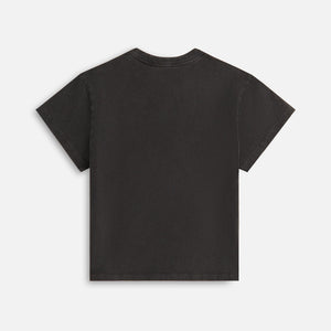 Kith Women for the New York Knicks Script Vintage Mulberry Tee - Black PH