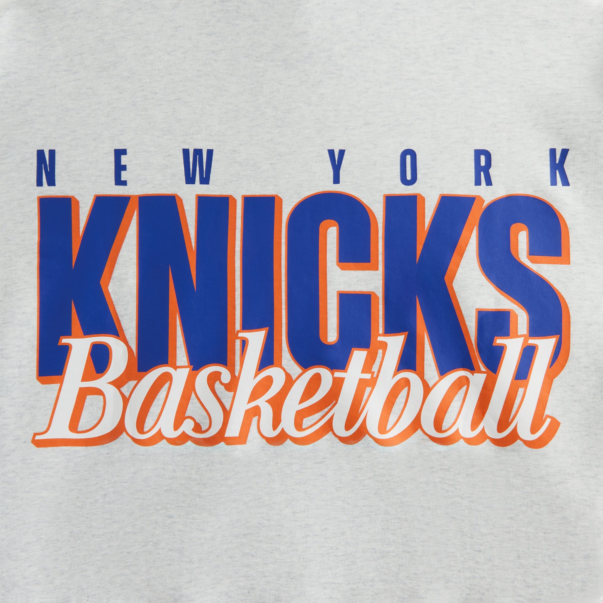 Kith Women for the New York Knicks Maverick Hoodie - Light Heather Grey