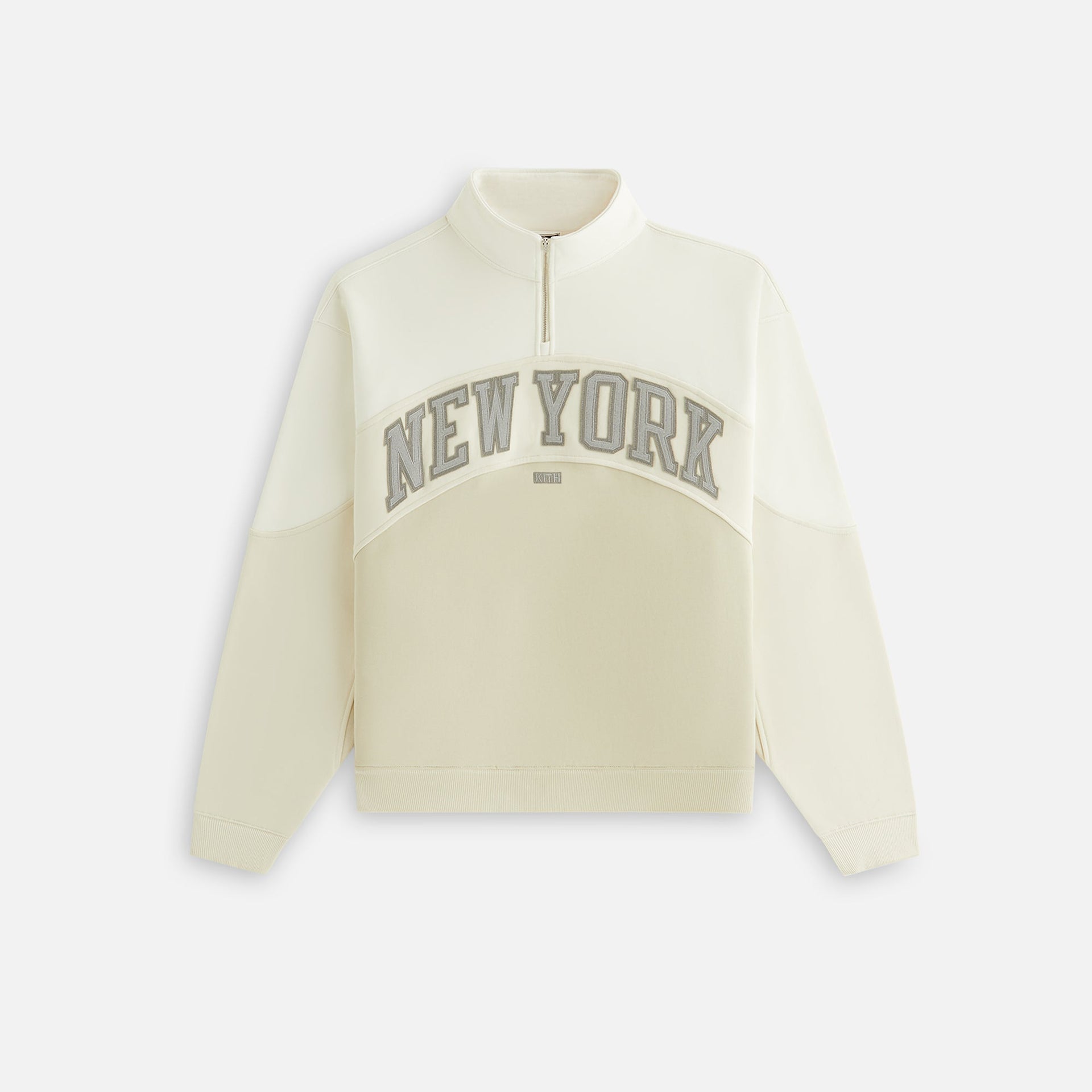 Kith Women for the New York Knicks Hunter III Panelled Quarter Zip - Sandrift PH