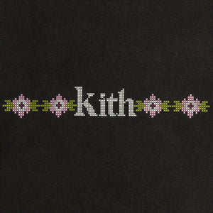 Kith Women Mulberry Needlepoint Vintage Tee - Black