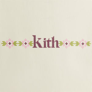 Kith Women Mulberry Needlepoint Vintage Tee - Sandrift